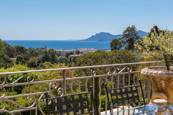 Cannes Californie villa d'exception vue mer panoramique