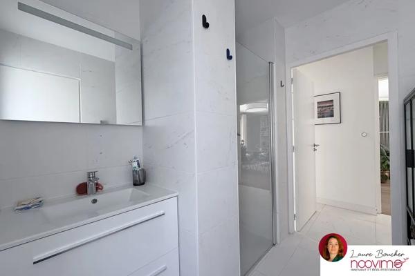 Nantes centre T3 74 m2 avec terrasse, garage et vue dégagé