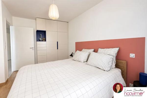 Nantes centre T3 74 m2 avec terrasse, garage et vue dégagé