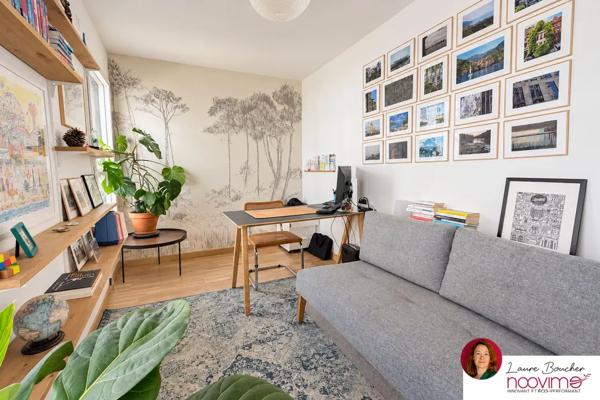 Nantes centre T3 74 m2 avec terrasse, garage et vue dégagé