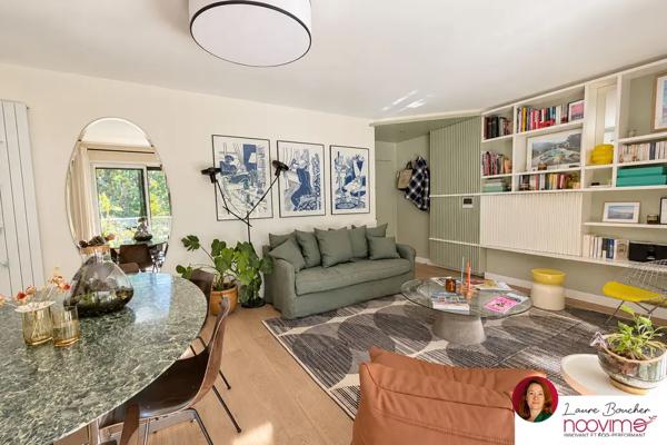 Nantes centre T3 74 m2 avec terrasse, garage et vue dégagé