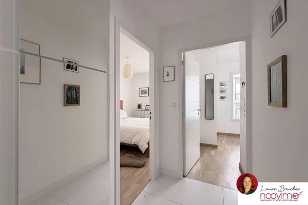 Nantes centre T3 74 m2 avec terrasse, garage et vue dégagé
