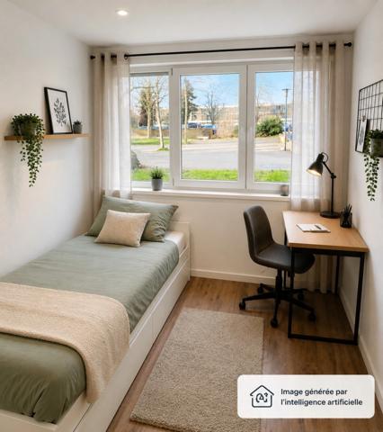 Appartement T5 rénové – 83,85 m² – 4 chambres – Rennes Sud