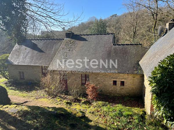 Lizio campagne : ensemble de gîtes de 250 m² - Environnement champêtre, gros potentiel