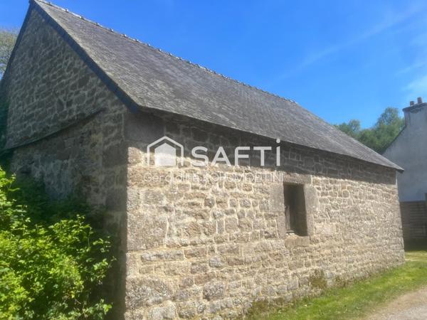 Grange en pierres- Fort potentiel-–Terrain 1800m2