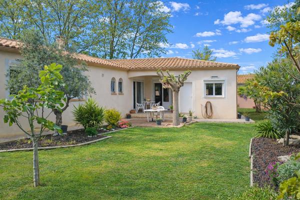 Narbonne (11100) Villa de Plain-pied 165m2 terrain 864m2 sans vis-à-vis.