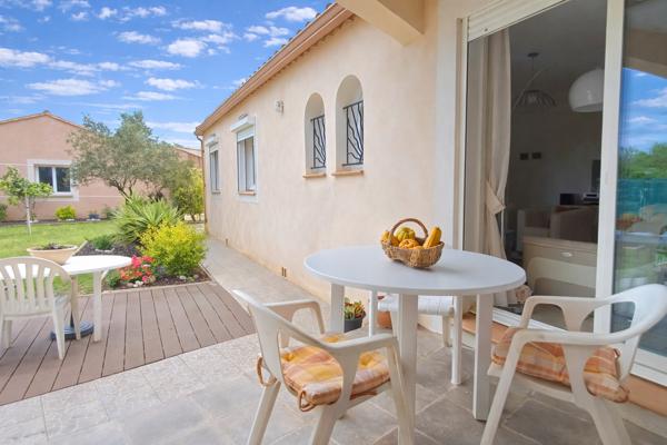Narbonne (11100) Villa de Plain-pied 165m2 terrain 864m2 sans vis-à-vis.