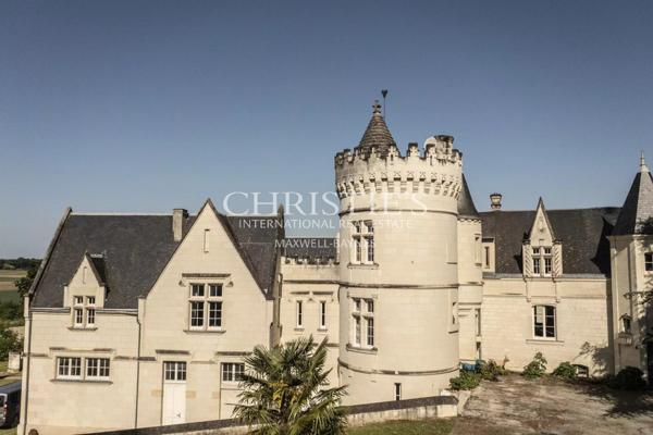 Château avec son vignoble Saumur AOC de 15Ha entre Chinon et Saumur