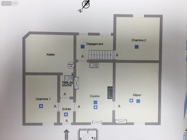 Maison à vendre à Argy dans l'Indre (36500), ref : 1044152