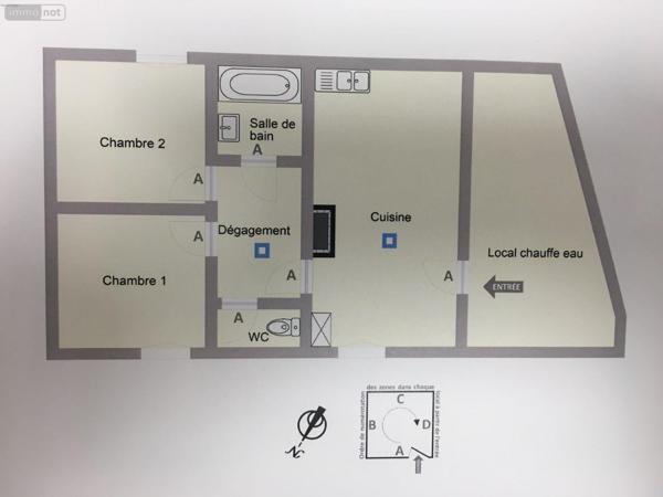 Maison à vendre à Argy dans l'Indre (36500), ref : 1044152