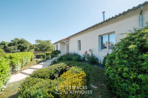 Épure et lumière : un écrin contemporain au sud de Niort