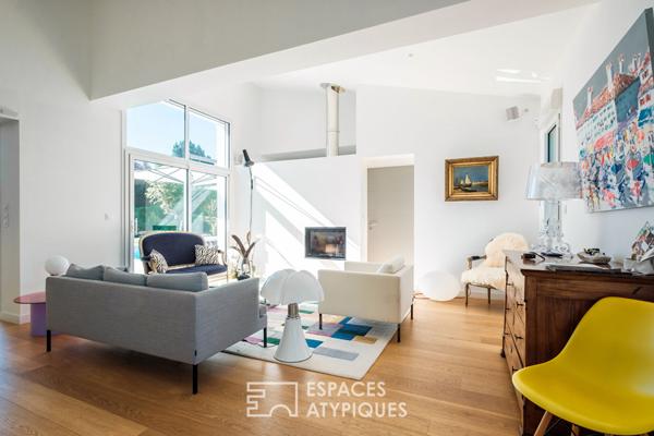 Épure et lumière : un écrin contemporain au sud de Niort