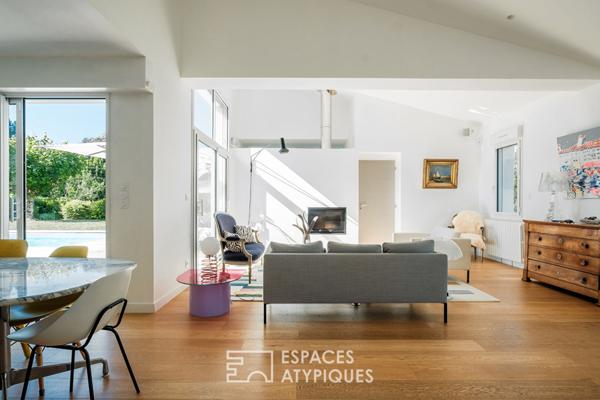 Épure et lumière : un écrin contemporain au sud de Niort