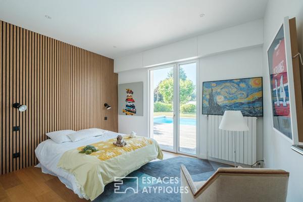 Épure et lumière : un écrin contemporain au sud de Niort