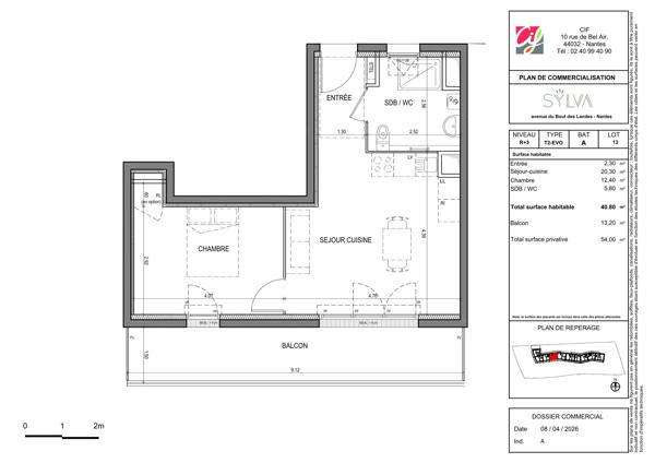 Appartement T2