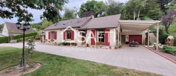 Maison 4 chambres, jardin, double garage