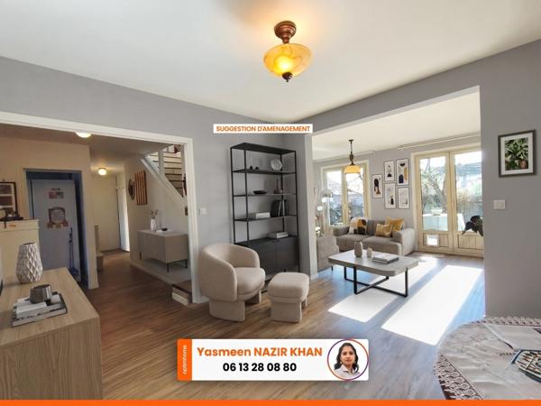🏠 MAISON FAMILIALE D'EXCEPTION - 155 m² - 5 CHAMBRES - SECTEUR CHAMPAGNE