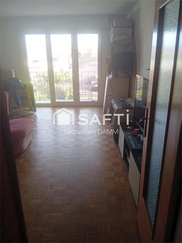 Investissement idéal à Illzach – appartement meublé rentable avec garage et balcon !