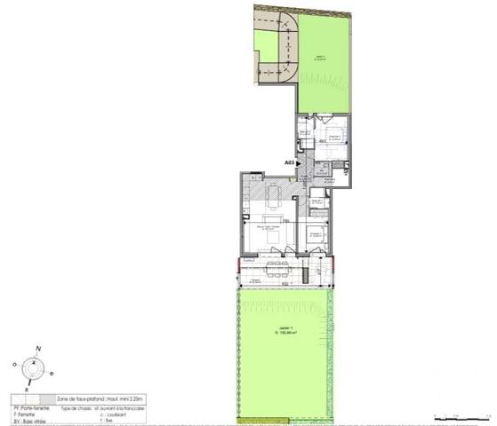 Appartement F3 à vendre  3 pièces - 78,88 m 2   STE MAXIME  - 83