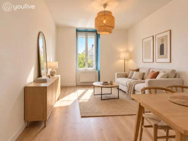 Appartement entièrement rénové avec vue dégagée