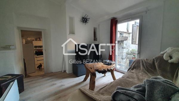 Maison de village 4 p 90 m2 avec jardin 100m2