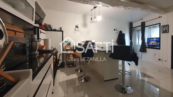 Maison de village 4 p 90 m2 avec jardin 100m2