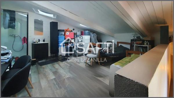 Maison de village 4 p 90 m2 avec jardin 100m2