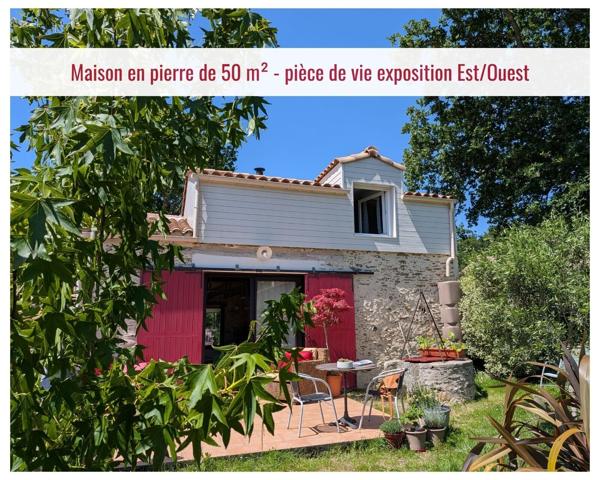 Charmante maison en pierre rénovée