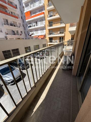 LOCATION VIDE - Appartement 3 pièces à louer à Nice Riquier - Emplacement privilégié
