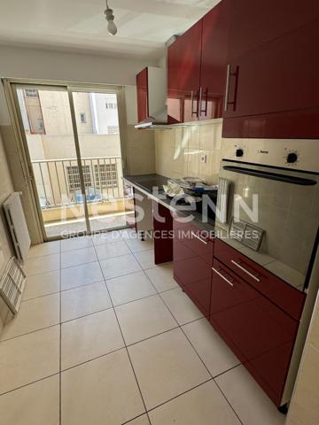 LOCATION VIDE - Appartement 3 pièces à louer à Nice Riquier - Emplacement privilégié
