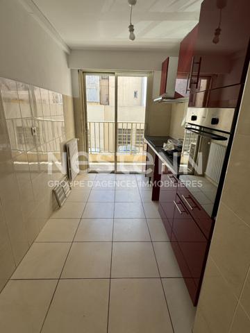 LOCATION VIDE - Appartement 3 pièces à louer à Nice Riquier - Emplacement privilégié