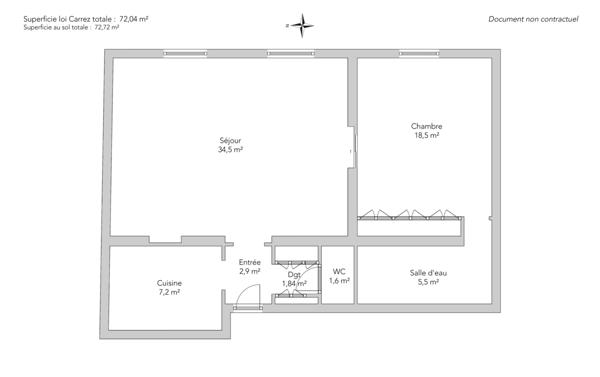 Appartement Paris 1er - TUILERIES