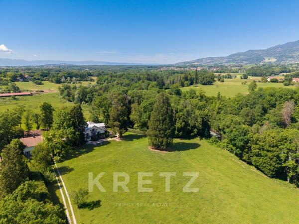 REIGNIER-ESERY - PROPRIÉTÉ EXCEPTIONNELLE DE 28 HA AUX PORTES DE GENÈVE