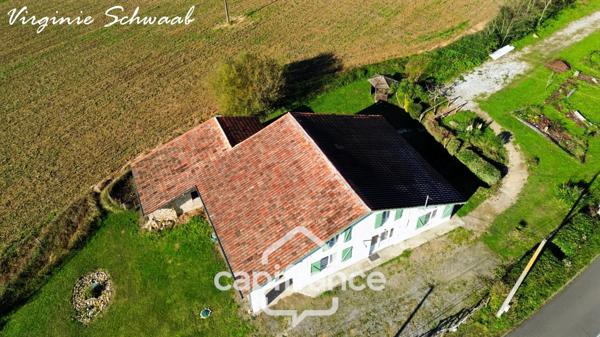 HABAS (40) MAISON LANDAISE RÉNOVÉE – 103 m² – TERRASSE SUD AVEC VUE PYRÉNÉES –TERRAIN 2000 m2