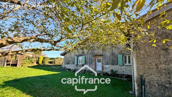 HABAS (40) MAISON LANDAISE RÉNOVÉE – 103 m² – TERRASSE SUD AVEC VUE PYRÉNÉES –TERRAIN 2000 m2