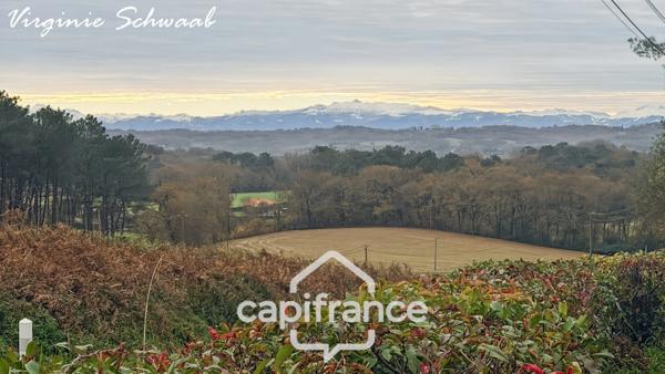 HABAS (40) MAISON LANDAISE RÉNOVÉE – 103 m² – TERRASSE SUD AVEC VUE PYRÉNÉES –TERRAIN 2000 m2