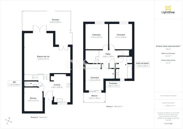 Vente Maison 5 pièces de 89m² - 69200 Vénissieux