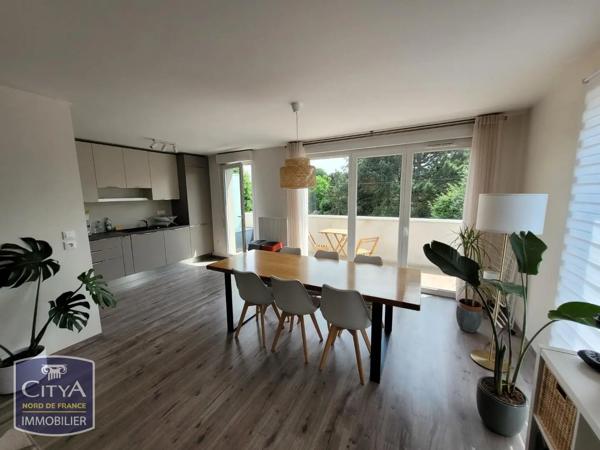 Appartement à louer 4 pièces 87.48m² Loos (59120)