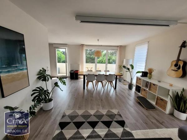 Appartement à louer 4 pièces 87.48m² Loos (59120)
