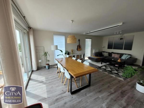 Appartement à louer 4 pièces 87.48m² Loos (59120)