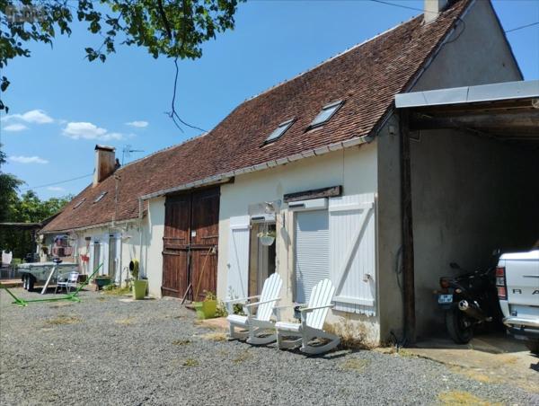 Fermette à vendre à Châteauneuf-sur-Cher dans le Cher (18190), ref : 1008122CA