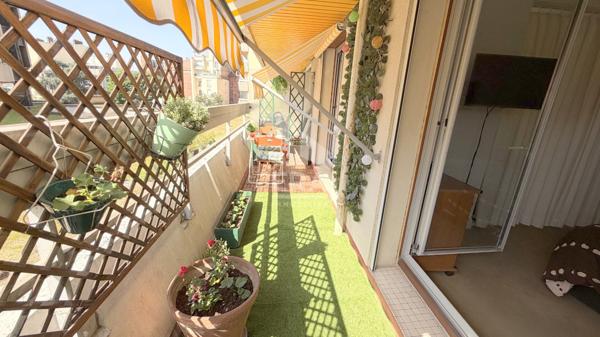 2 Pieces au Calme avec Large Balcon plein Sud