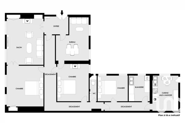 Appartement à vendre 5 pièces 130 m² Paris 11