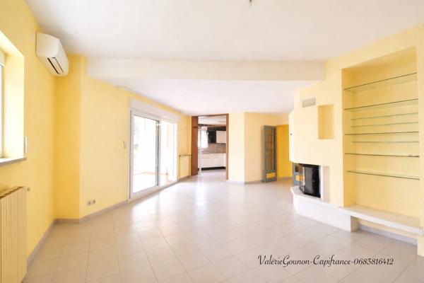 Maison à vendre 5 pièces JUVIGNAC (34),4 Chambres,130 m2, Terrain 645m2, Jardin,Sous-Sol total-Garage double-Piscine