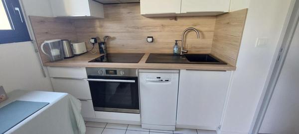 Appartement 2 pièces avec jardin terrasse et garage proche Marché