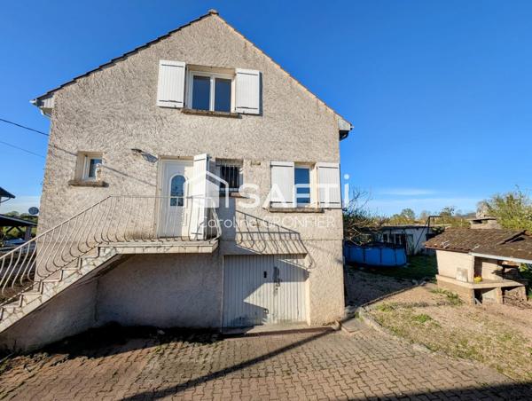 Maison 90m² élevée sur sous-sol - Palinges