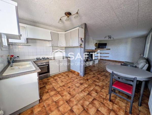 Maison 90m² élevée sur sous-sol - Palinges