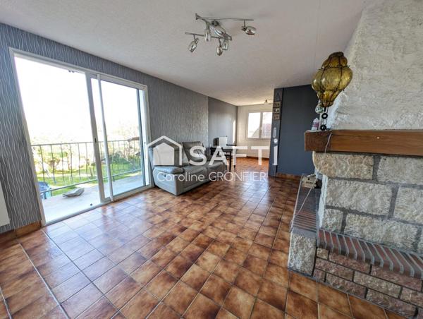 Maison 90m² élevée sur sous-sol - Palinges