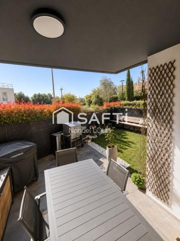 Appartement T2 de 43 m² avec jardin et parking