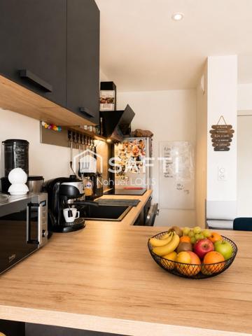 Appartement T2 de 43 m² avec jardin et parking
